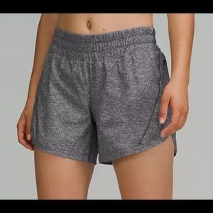 lululemon athletica Heathered Gray Athletic Shorts